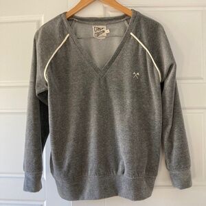 Camp Collection Velour Sweatshirt